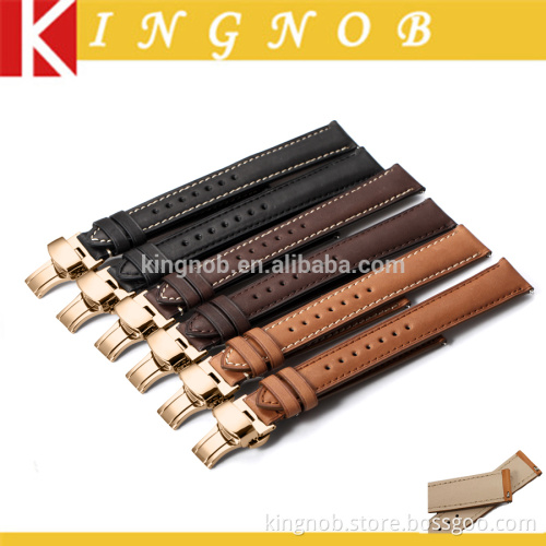 Quality 18mm to 24mm Quick Release Spring Bar Leather Watch Strap Interchangeable Watch Band